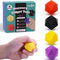Quiet Sensory Fidget Worry Stone for Kids 3+ & Adults Silicone Textured