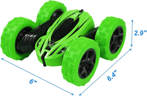 2-Pack RC Stunt Car, Watch Gesture Sensor Car, 4WD Double Sided, 360 Degree Rotating Tumbling