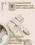 UIVXXUD 3-in-1 Stroller Cup Holder, Baby Stroller Accessories with Bottle Holder, Phone Mount, and Drink Caddy