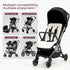 Momcozy Reversible Stroller Cushion | Universal Breathable Stroller Liner | Winter Warm Car Seat Liners | Crib Carriage