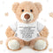 A Bear Hug Get Well Soon Gift, Plush Stuffed Animal for Sympathy (Khaki)