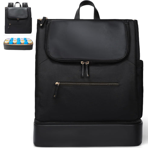 MOMINSIDE Diaper Bag Backpack - Large Baby Diaper Bag with 14 Pocket,