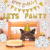 Cat & Dog Birthday Party Supplies - Pawty Balloons, Hats, Decorations & Banners