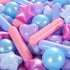 STARBOLO Ball Pit Balls, Pack of 150pcs Crush Proof Plastic Children's Toy Balls, Mermaid Ocean Balls for Birthday