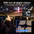 FEISIKE Baby Car Camera with 1080P Dual-Channel, 5 inch Display, 2 IR Night Vision Cameras for Rear Facing Seat