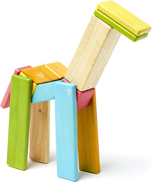 Set, 14 (TEG14PTNT306T) Tegu Wooden Tints Assorted, Pieces
