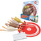 University Games | Flickin Chicken Indoor Outdoor Target Toss Game, Go Anywhere Game for 2 or More Players