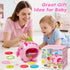 1 6-12-18 1st 7 8 9 10 Musical Piggy Toys for Year Old Girl Gift, Piggy Bank with Educational Number, Color, Animal
