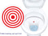 Pack Kids - Toilet Target Stickers with Sticker Applicator Smoothing Tool, Potty Stickers for Potty Training, Toilet