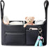 Vanleestar Stroller Organizer, New Fabric Design, Holds 2 Cup Holders for Baby Products,