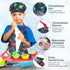 Set 27 3-7 Anpro Complete Kids Cooking and Baking - Pcs Includes Aprons for Boys, Chef Hat, Mitt & Utensil to Dress Up
