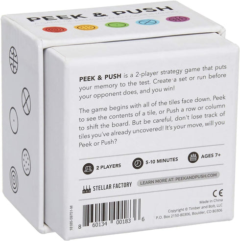 Stellar Factory Peek & Push: A Game of Memory and Coordination