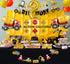 Construction 2nd Birthday Party Supplies, Dump Truck Decorations Kits Set for Kids Two Years Old with Cake Toppers,