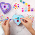 6 Sets 3-12 Kigley Paint Your Own Heart Box Kit DIY Wooden Jewelry Box Unfinished Heart Shaped Boxes Valentine's Day