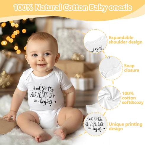 JWEX Baby Shower Gifts - Baby Gift Basket Baby Wrist Rattle Socks Portable Diaper Changing Pad Baby Essentials - Gender