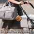 YETTASBIN Cowboy Portable Pacifier Holder Case with Metal Hook Buckle & Zipper for Diaper Bag and Stroller, Versatile