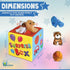 Bundaloo Surprise Box with 8 Plush Toys - Soft Sensory Playset of Stuffed Animals for Babies & Toddlers