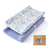 TILLYOU Muslin Changing Pad Cover for Baby Girls Boys, Soft and Breathable