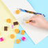 Cookie Erasers for Kids - 12 Pieces 3D Cute Food Puzzle Mini Biscuit Erasers, Fun Desk Pet Erasers