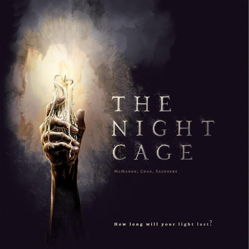 1 5 14+ The Night Cage by Smirk and Dagger | Cooperative Candlelit Horror Strategy Game | Tile Laying Labyrinth Escape