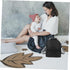 BESTonZON Insulated Bottle Bag for Breast Milk Storage Portable Cooler Tote for Travel Leak Design Easy-clean Lining
