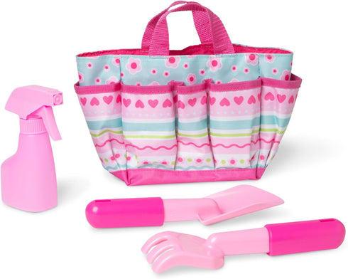 Set Melissa & Doug Sunny Patch Pretty Petals Gardening Tote with Tools