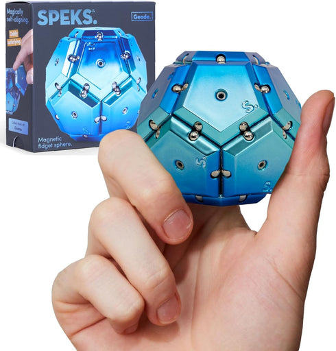 Speks Geode Magnetic Fidget Toy | Sensory Desk Toy for Adults &