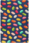 Pigsaly Crib Sheets Colorful Jelly Beans Baby Sheet for Standard Crib Mattress Boys