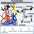 BVVLI T13 Set, 10PCS 3D 13 Dummy 13 Action Figure Robot Printed Toys Lucky Titan Action Figure with Multiple