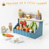 Set 3+, PairPear Montessori Wooden Vegetable Matching Toy Play Food Garden for Toddlers Preschool Learning Sorting