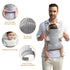 Backpack 33lbs IULONEE Baby Carriers from Newborn with Detachable Bibs Ergonomic Portable Baby Front & Back Carry