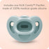NUK Besties Pacifier Holder with Stuffed Animal & Silicone Pacifier