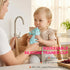8-Ounce Mootikar Honey Bear Silicone Straw Cup, Babies Water Drinking Cup, Therapy Sippy Bottles for Speech and Feeding