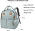 SONARIN Backpack,Travel Mommy Portable Large Capacity Diaper Bag Nappy Changing Bag Bag with Pacifier Bag & Stroller