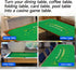 GSE Games & Sports Expert Casino Blackjack Tabletop Layout Mat, Non-Slip Rubber, Carrying Bag for Parties