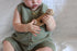 2 Pack Wooden Cars for Toddlers and Babies, Montessori Baby Rattles and Teething Toys