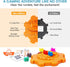 Set, 12 Set: 9 91 Set Yinlo Mexican Train Dominoes Double Dominoes Colorful Dot Pips, Real Train Sound Effect Hub