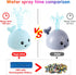 2024 Upgraded Baby Bath Toys, Light Up Whale Sprinkler Spray Water Pool Toys for Kids 1-3, Baby Shower Gifts for Boys