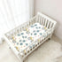 miaozhen Country 1 Pack 52x28 Cotton Baby Crib Sheets for Boys Girls Soft Breathable Bike Style Cartoon Style Boy Girl