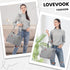 Set, 3-Piece Set 15.7" 8" 11", 3 LOVEVOOK Diaper Bag with Laptop Pocket, Cooler Bag & Changing Pad, Fits Most Breast