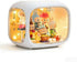 WMM Clear Acrylic Display Case for Figures with LED Light, Dustproof & Moistureproof