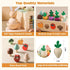 OESSUF Montessori Toys Toddlers Wooden Educational Toys for Baby Boys Girls, Shape Sorting & Matching Fine Motor Skills