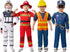 8In1 Set-Astronaut/Police Spooktacular Creations Boys DressUp Costumes, Career RolePlay Muscle Costumes for Hallow Xmas