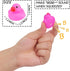 54-Pack Mini Colorful Rubber Ducks Set, Bath Toy for Kids, Float & Squeak Pool Toy Party Favors