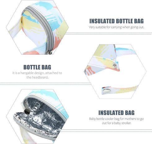 Kisangel Thermal Baby Bottle Carrier - Insulated Pouch for Breastmilk Storage