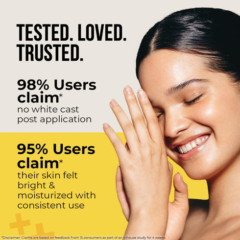 Dr. Sheth's 50+ Ceramide & Vitamin C Sunscreen SPF PA++++ In-Vivo Tested For Healthy & Bright Skin Lightweight & Non