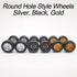 XYELKW 9 Set 1/64 1 64 3 3 1/64 Wheels for Trucks Wheels Off Road Simulation Custom Rubber Tires with Colors & Styles