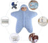 Lekad 2-6 Baby Wearable Sleeping Bag Baby Starfish Onesie Newborn Snowsuit Winter Jumpsuit Outfit Hooded Swaddle