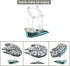 Acrylic Display Stand for Lego Star Wars Millennium Falcon 75257 Building Set (Stand Only, No Model)