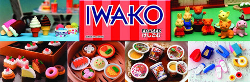 Iwako Japanese Sweets Eraser Set